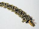 Antique English 15k Yellow Gold Art Nouveau Bracelet 1905