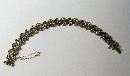 Antique English 15k Yellow Gold Art Nouveau Bracelet 1905