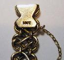 Antique English 15k Yellow Gold Art Nouveau Bracelet 1905