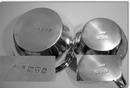 Antique English Miniature Silver Cream Jug & Sugar Bowl 1907