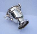 Vintage English Miniature Silver 3 Handle Loving Cup 1922
