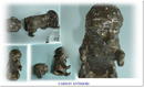 Antique Novelty Standing Dog / Poodle Pepper Shaker