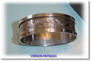 Antique Silver Napkin Ring with original case