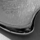 Tiffany & Co 925 Silver Solid Heart Bangle/ Bracelet by Elsa Peretti