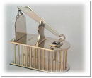 Hand Made Humane English Silver MouseTrap / Cage