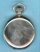 Silver Open Face Pocket Watch by J W Benson 1920