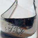 Antique English Silver Sugar Tongs 1794