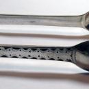 Antique English Silver Sugar Tongs 1794