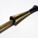 Vintage 1951 English 9k Yellow Gold Cigarette Holder in fitted Case