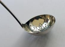 Rare Montrose, Scottish Silver Sugar Ladle, Oar Pattern by John Glenny c1810
