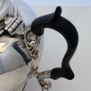 Antique English Victorian Silver Bullet Shaped Teapot 1883
