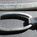 Silver Belt with Padlock and Key Charms by deigner Old Florence