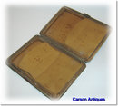 English Edwardian Crocodile & Silver Wallet /Purse