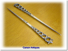 Pr Small English Victorian Poultry / Game Skewers / Letter Openers