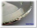 Elegant English Silver Dish