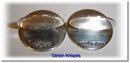 Sterling silver Pair of Menu / Place Card Holders made by Sampson Mordan & Co of Chester 1904