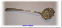 Scottish Provincial Silver Sugar Ladle Dundee Circa 1746<BR>