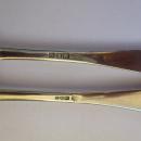Pr Antique Silver Child's Christening Spoon and Fork 1910