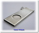 A Fine Hand Made Silver & Steel Cigar Cutter