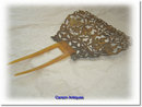 Antique Spanish Mantilla Wedding Hair Comb 1870