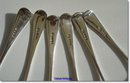 Antique English Old English Silver Tablespoons 1897