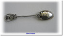 Antique English Victorian Silver Barley Twist Stem Tea Spoon 1893