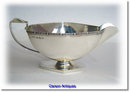 Art Deco English Silver Mint Sauce Boat