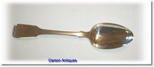 Geo III 1812 Silver Fiddle Pattern Table Spoon 1812