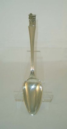Antique Silver Little Jack Horner Spoon 1913