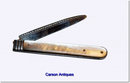 Rare Antique English Silver & Mother of Pearl Fruit Knife with Incuse Kings Head 1784