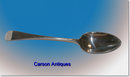 Antique Silver Old English Table Spoon 1795
