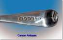 Antique Silver Old English Table Spoon 1795