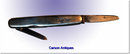 Antique English Silver & Steel Penknife - Mappin & Webb 1899
