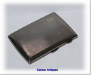 Vintage Small English Silver Rectangular Cigarette Case 1929