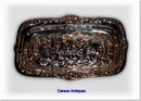 Romantic English Scene Silver Pin Tray