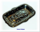 Romantic English Scene Silver Pin Tray