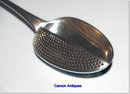 Old English Silver Straining Spoon by Thomas Chawner 1774