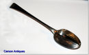 Old English Silver Straining Spoon by Thomas Chawner 1774