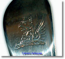 Old English Silver Straining Spoon by Thomas Chawner 1774
