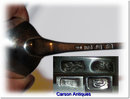 Old English Silver Straining Spoon by Thomas Chawner 1774