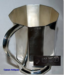 Antique English Silver Octagonal 1 Pint Tankard