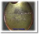 Antique Irish Gold & Black Enamel Shamrock / 3 Leaf Clover Mourning Locket 1858
