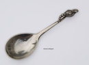 Vintage 1936 Georg Jensen Magnolia Blossom pattern tablespoon