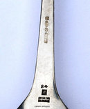 Vintage 1936 Georg Jensen Magnolia Blossom pattern tablespoon