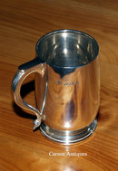 Vintage English Silver 1/4 Pint Childs Mug 1935