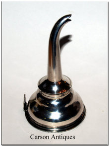 Georgian Sterling Silver Wine Funnel 1781 by Hester Bateman