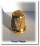 Charles Horner 9k Gold Thimble 1926