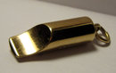 Antique English Victorian 9k Yellow Gold Whistle 1898
