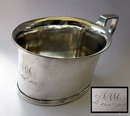 Antique English Silver, Child's Feeding - Christening Mug 1812