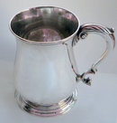 Geo II Silver Bellied Mug 1752 by Thomas Whipham of London